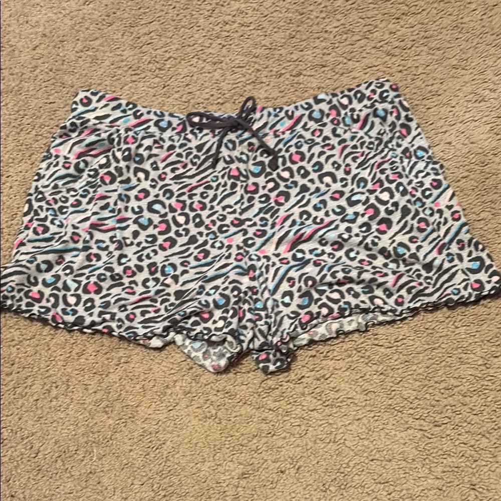 Secret Treasures Leopard Print Women's Pajama Shorts